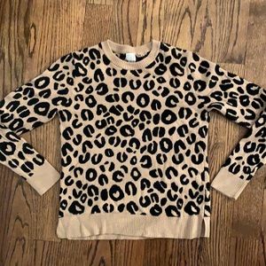 A New Day Leopard Sweater - Sz Large
